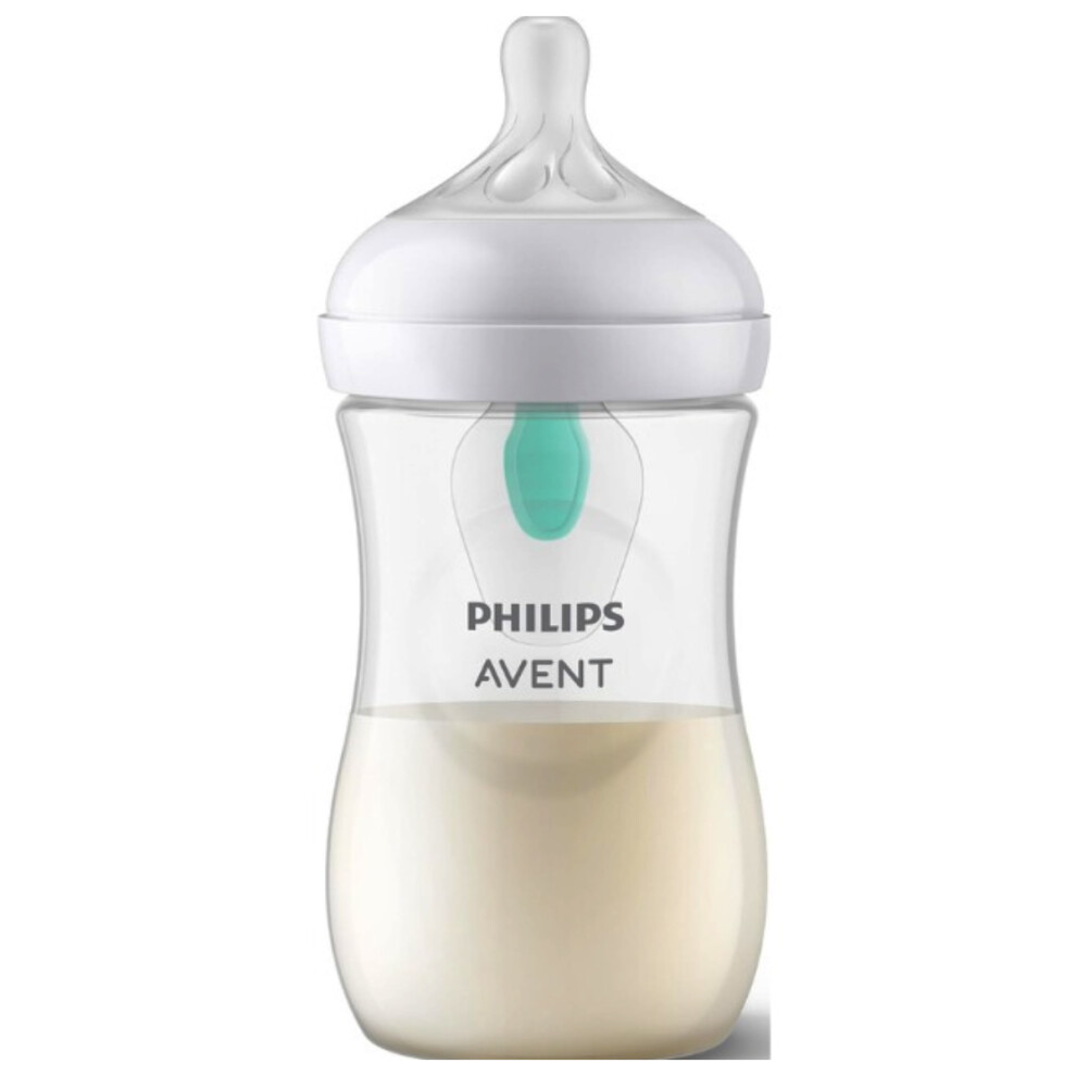 Philips Avent Natural 3.0 Feeding Bottle With Vent (1 Month +)| Cleaning & Assembly - 260ml PA712
