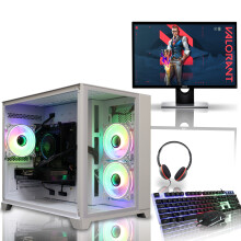 Gaming PC Bundle Intel i7 6700 64GB DDR4 2TB SSD 6GB RTX 3050 W11 - Refurbished
