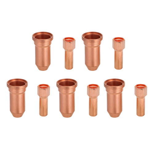 High-Quality Plasma Cutting Torch Tips & Nozzles 10 Pack PT100 1.5mm Diameter 1