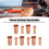 High-Quality Plasma Cutting Torch Tips & Nozzles 10 Pack PT100 1.5mm Diameter 9
