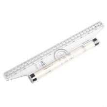 Reliable Measurement Tool for Designers - Ruler, Drawing Wheel, Parallel Ruler Set (A) with Accurate Scaling and Durable Material