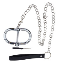 Metal Handcuffs for Bondage Restraints for Women, Durable BDSM Adult Sex Toys, Adjustable Size, Stainless Steel Design