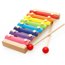 Xylophone Professional Eight-Tone Beech Wood and Steel Piano Instrument for Musicians and Music Education