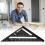 Technical Drawing Triangle with Metric Scales and Try Square | Black Metal Geometry Protractor for Engineering and Architecture 5