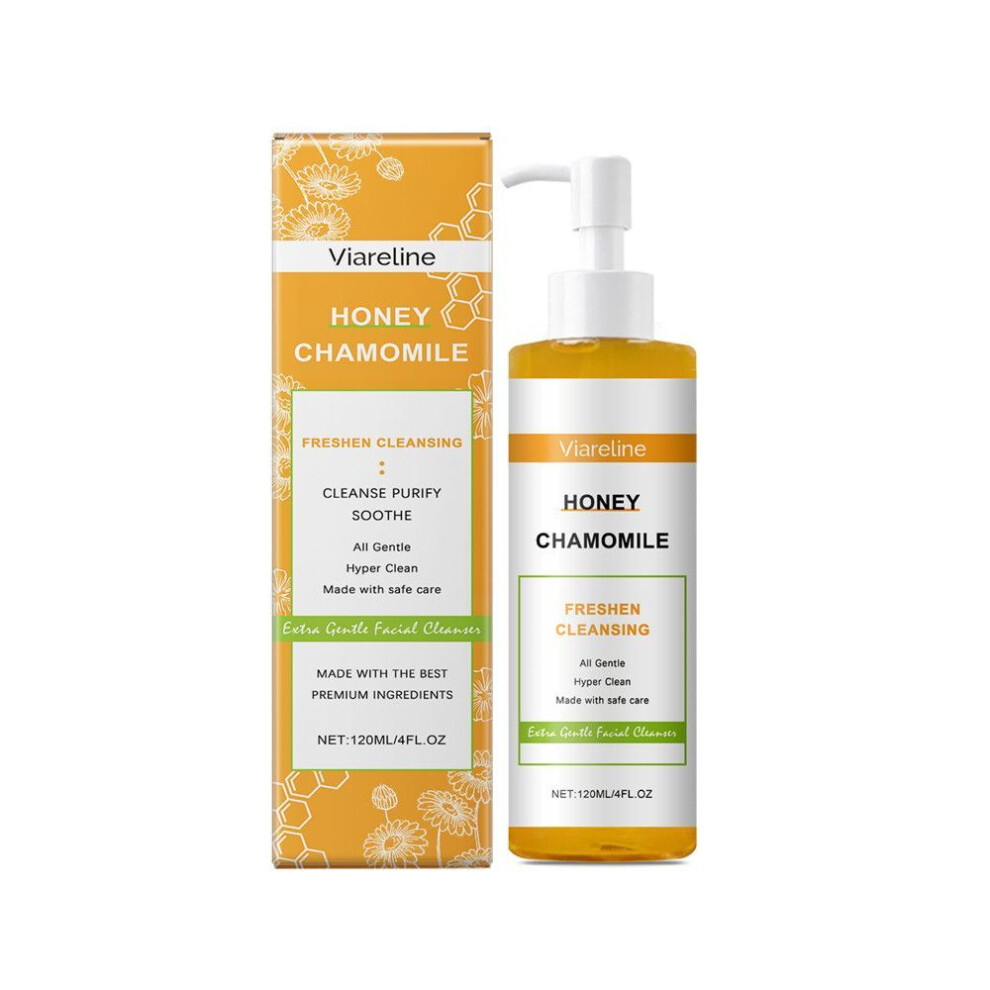 Viareline Chamomile Cleansing Mousse Easy Cleaning Natural Ingredients Facial