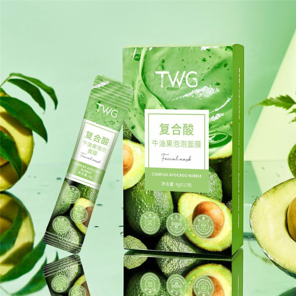 (Type#3) Twg Small Bubble Pore Bubble Mask Improves Pores Deep Cleansing Exfoliating