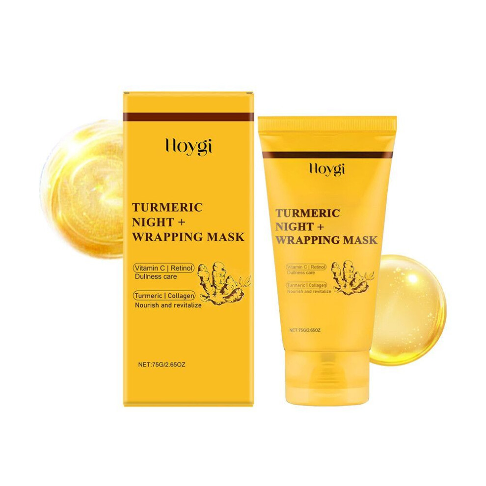 Hoygi Turmeric Collagen Peel-off Mask Gentle Exfoliation Deep Hydration