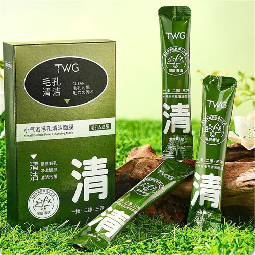 (Type#1) Twg Small Bubble Pore Bubble Mask Improves Pores Deep Cleansing Exfoliating 1