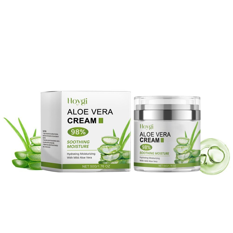 Cream Hoygi Aloe Vera Moisturizing Refreshing Well-Absorbed Repairing Mild