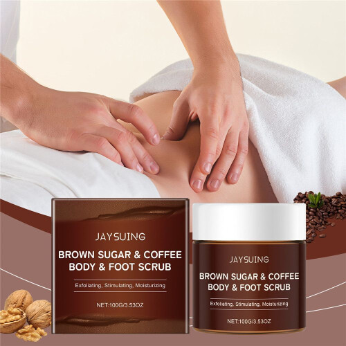 Jaysuing Exfoliating Deep Cleansing Mild Non-irritating Exfoliating Coffee Scrub 1