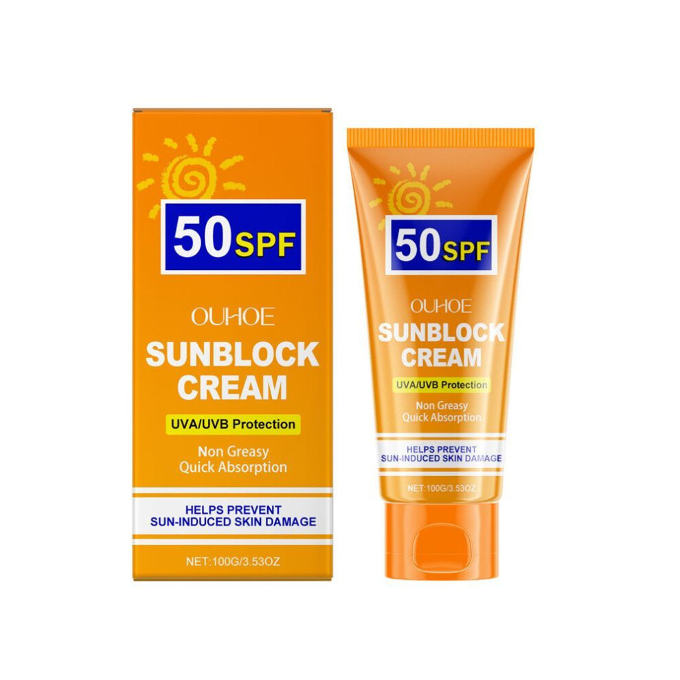 Ouhoe Moisturizing Sunscreen Is Waterproof, Sweat-proof, Uv-blocking, Refreshing
