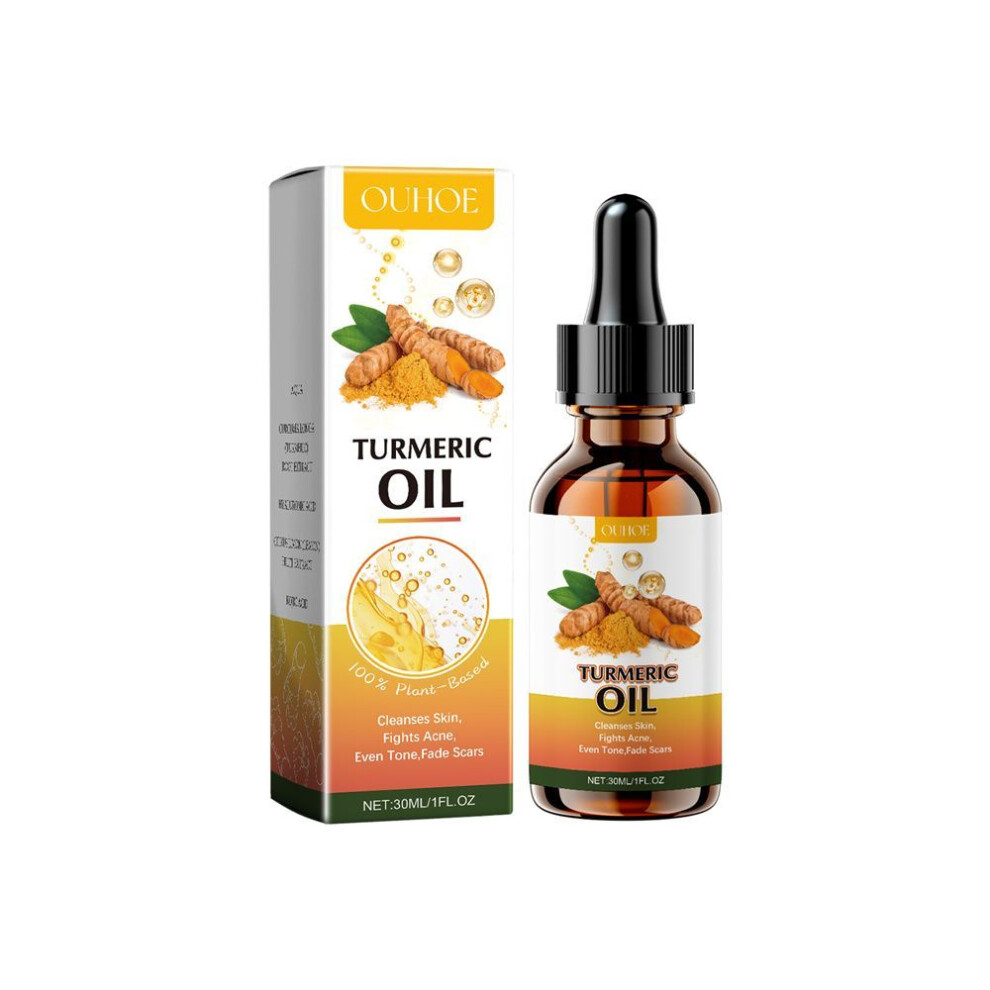 Ouhoe Cleansing Turmeric Oil Cleanses Pores, Lightens Dull Skin, And Makes Skin