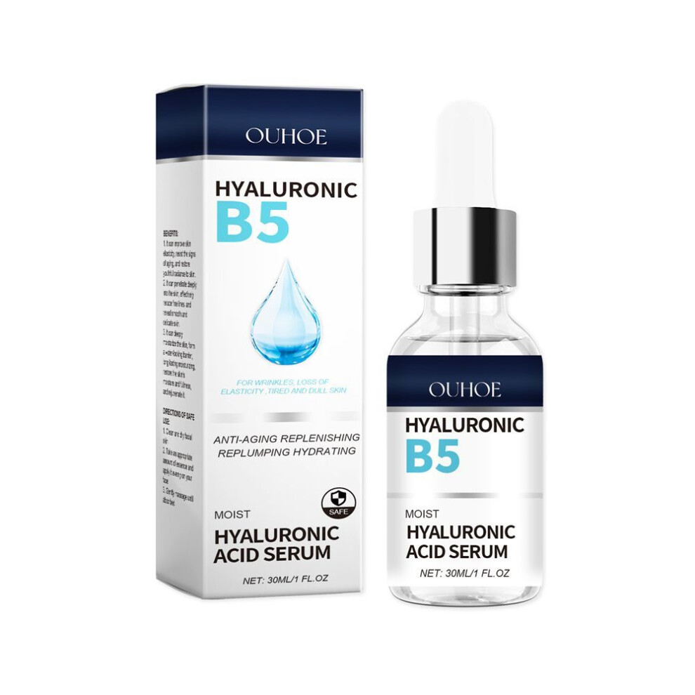 Ouhoe B5 Hyaluronic Acid Essence Moisturizes, Replenishes Water, Brightens Skin