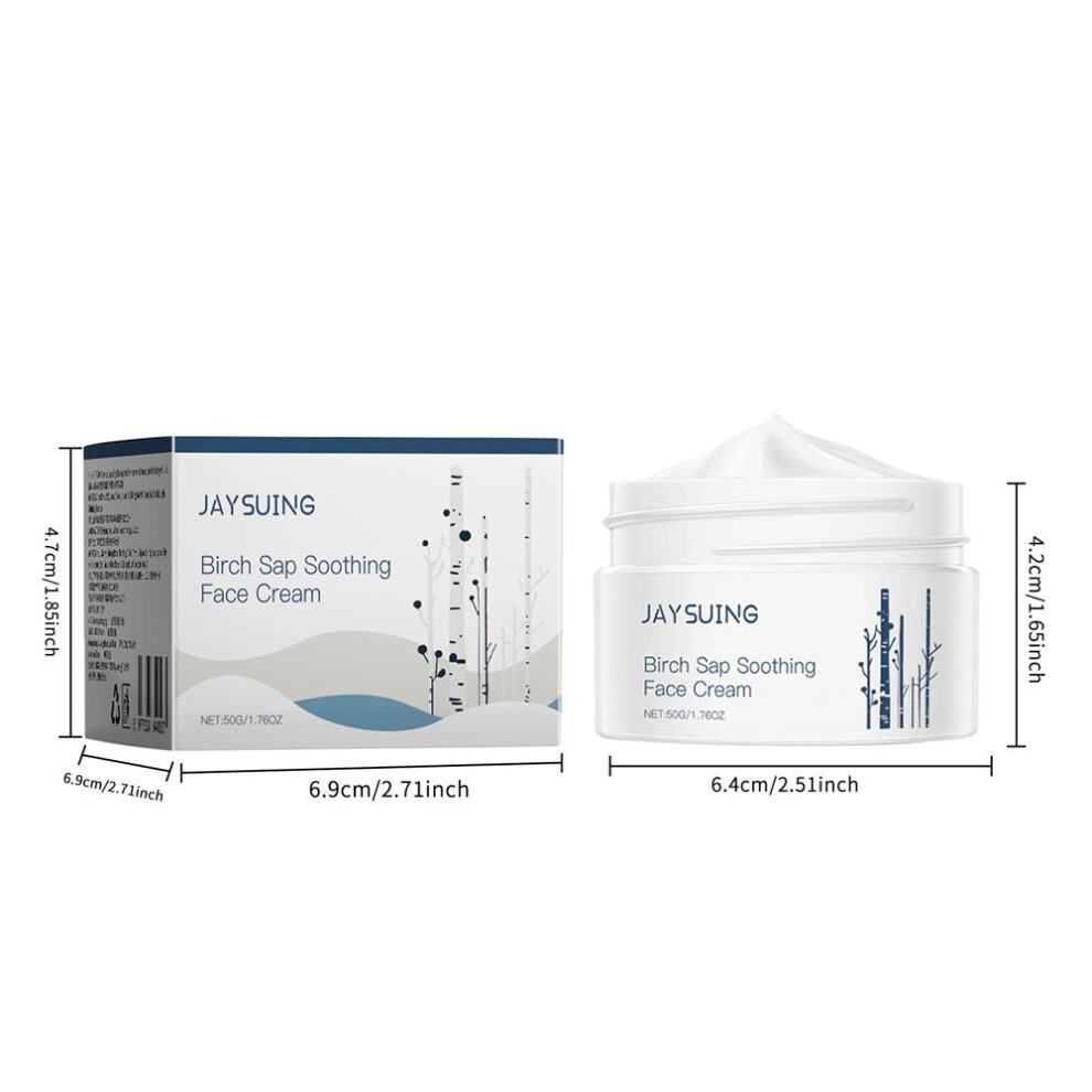 White Simple Birch Sap Moisturizing And Improving Skin Hydrating And