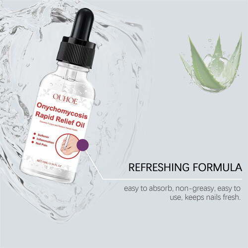Ouhoe 10ml Antifungal Nail Repair Solution: A Fast And Effective Solution For 1