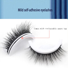 3D Selbstklebende falsche Wimpern Wasserdicht & Wiederverwendbares Wimpern-Kit