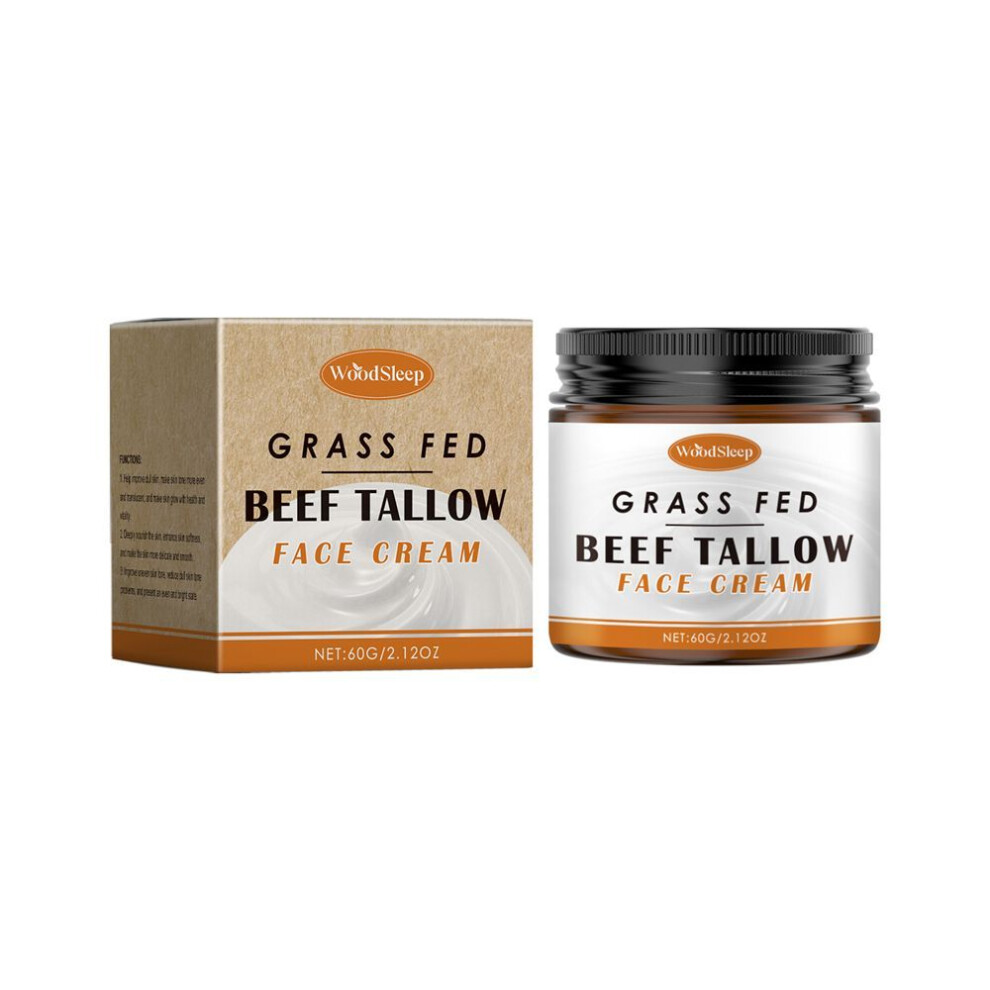 Cream Woodsleep Beef Tallow Moisturizing Soothing Natural Brightening Skin Tone