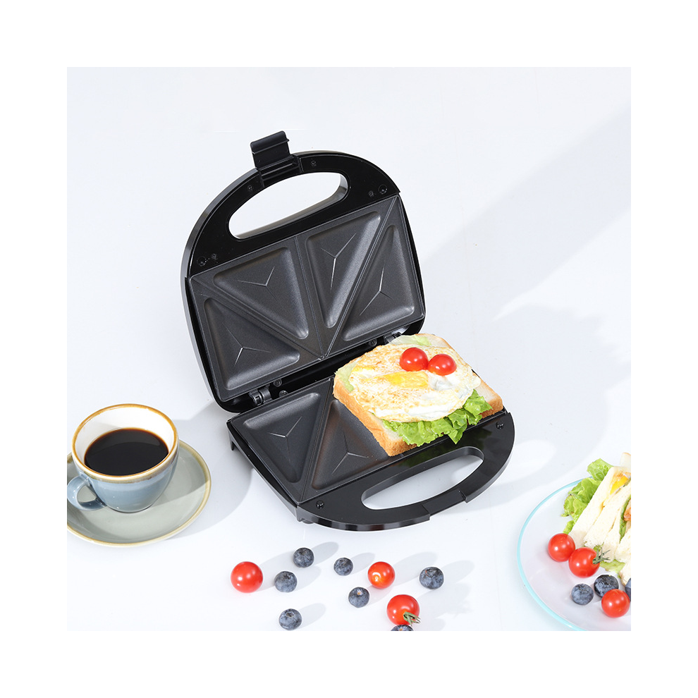 Toastie Maker 2 Slice Sandwich Toaster Non-Stick Machine Easy Clean 750W UK New