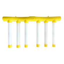 Stick Game, Glow in the Dark Reaction Time Game, Hand-Eye Coordination Toy, USB Rechargeable, Adjustable Levels, Yellow