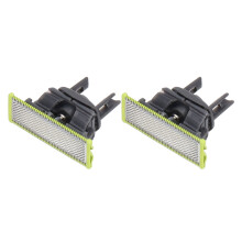 2Pcs Razor Blades Stainless Steel T Shaped Shaving