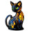 Popular cat lamp, creative shape table lamp 1