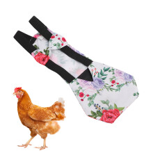 Wiederverwendbare Vogel-Haustier-Windel Peony M - Wasserdicht, Atmungsaktiv mit Tasche