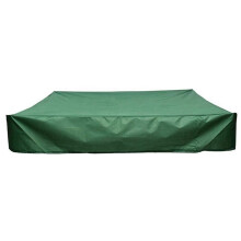 Sandpit Cover Waterproof Dustproof Green Oxford Cloth 150 x 150 cm Toy Sandpit Pool Protection