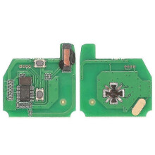 (Only one board) 5WK4 876/ 818 433MHz ID46 Chip Key Fob compatible with Nissan Elgrand X-TRAIL Qashqai Navara Micra Note NV200 2 Button Remote Key