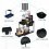 2X Under Sink Storage Organiser Shelf Spice Rack Pull Out Drawer Kitchen 2 Tier 6