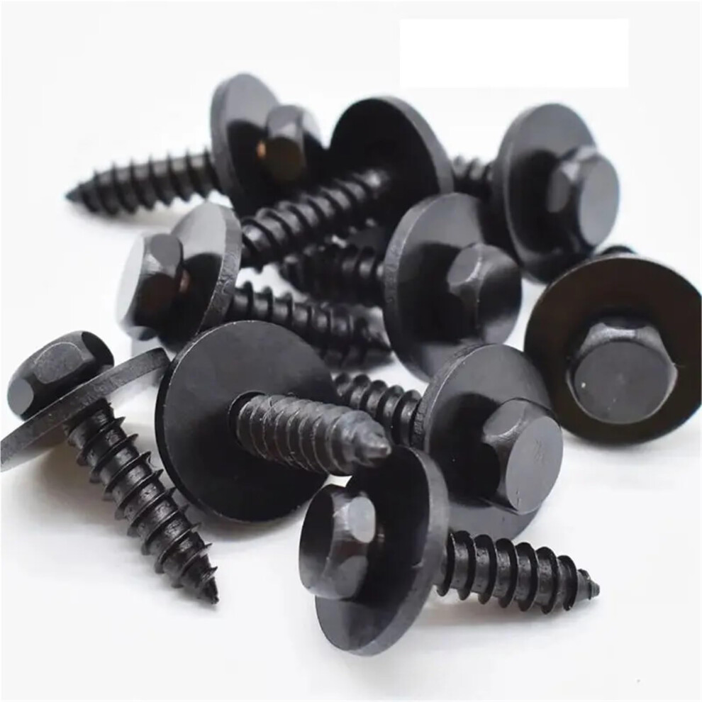 30pcs Engine Protection Plate Screws Self Tapping Metal Nuts Washers Clips for Bumper Shield Compatibility-image-OPC-PK5WGTJ-NEW