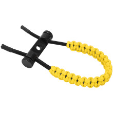 Gelber Nylon-Verbundbogen-Handgelenkschlinge für Training, 87g, verstellbar