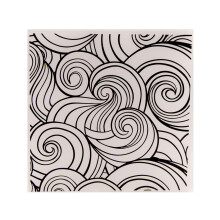 Embossed Template Folder for Creating Christmas Cards and Scrapbooking, A5 Size, Durable Material, Compatible with Various Crafts