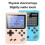 (BLUE) Gameboy Built-in 500 Classic Game Retro Video Game Console_f 3