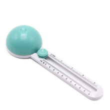 Rotating Paper Cutter with Replacement Blades, Adjustable Round Paper Trimmer for Scrapbooking and Photo Albums