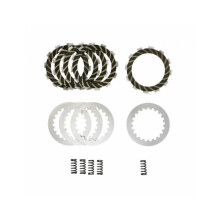 Kit disque d'embrayage avec ressort renforcé pour moto Gilera 50 RCR +20% de friction