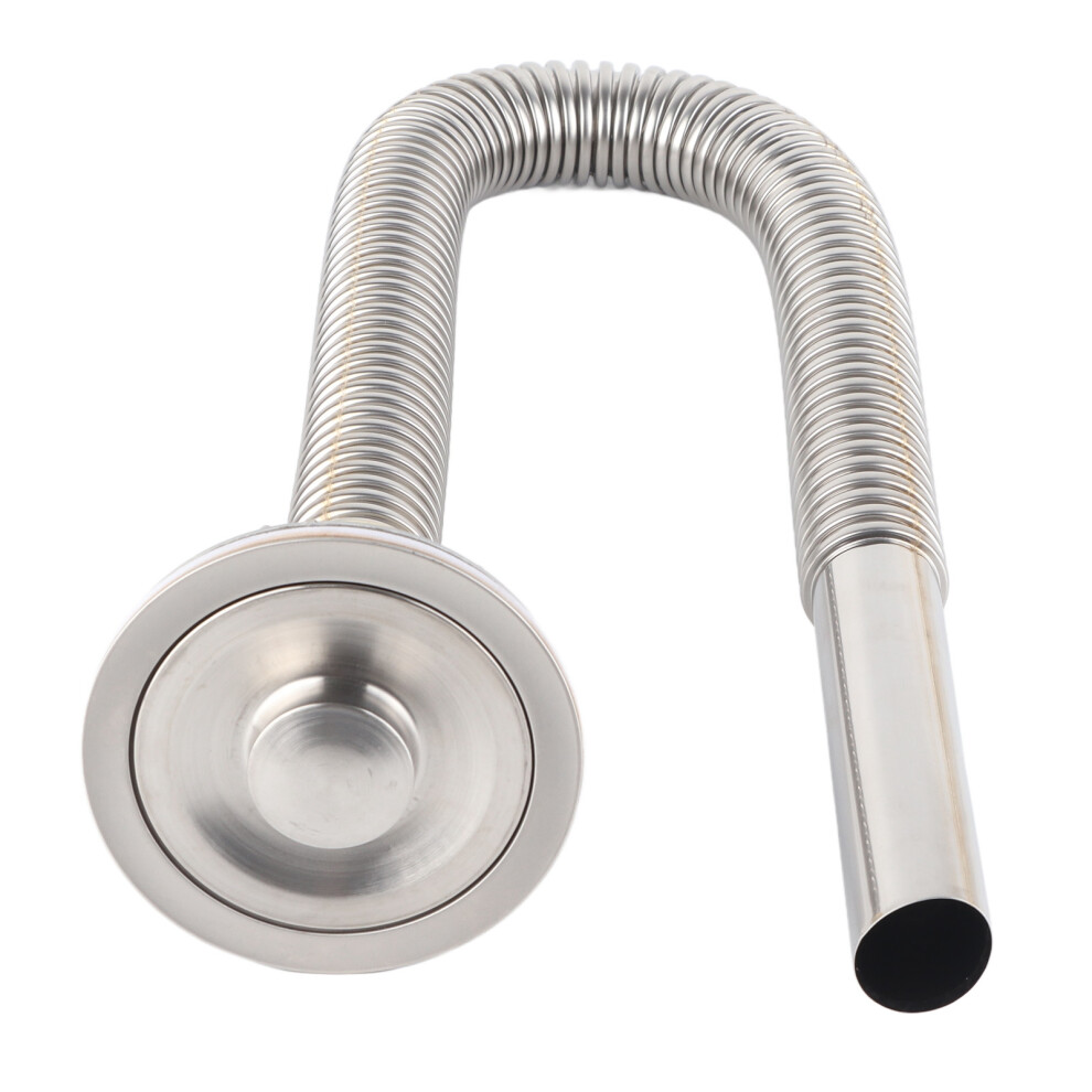 Kitchen Sink Drain Pipe Stainless Steel Vegetable 8140816457307