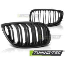 Calandre noire brillante à double barre style M pour BMW Série 3 E92 E93 2007-2010 GRBM94