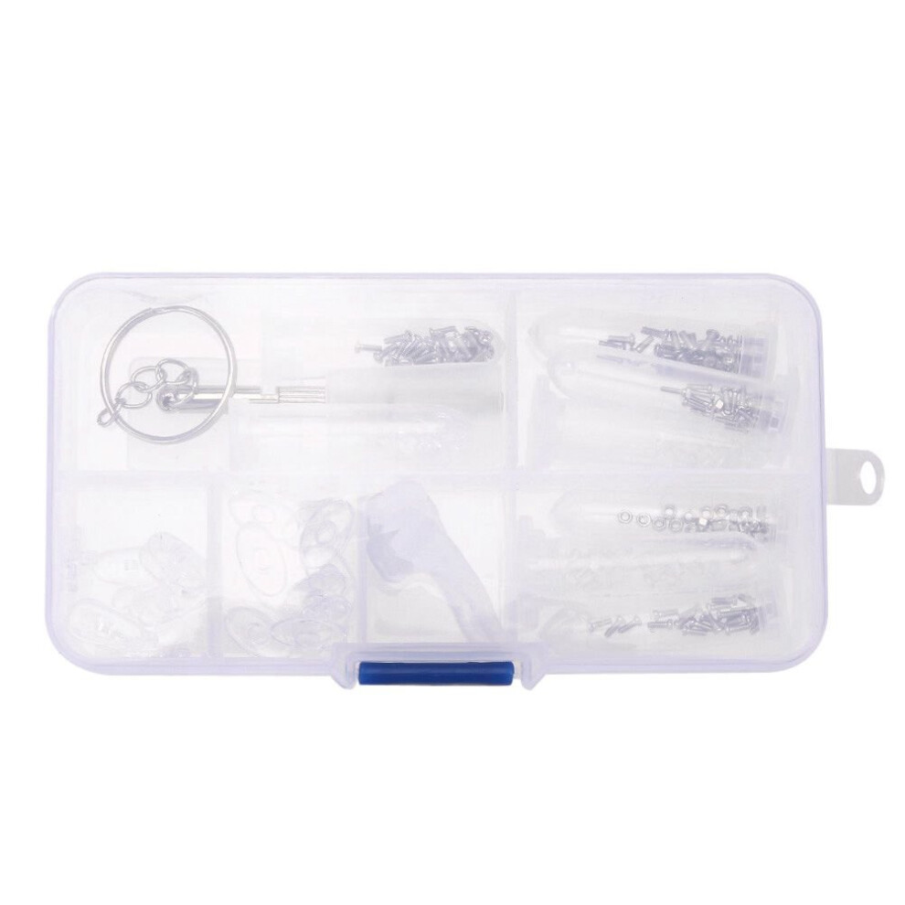 Optical Repair Kit for Glasses and Sunglasses - Assorted Screws, Nuts, and Tools for Eyewear Maintenance