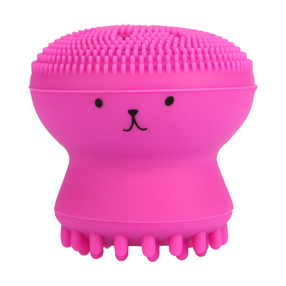 Pink Face Cleansing Brush Exfoliating Grease Removal