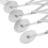 5 Wheel Pizza Cutter Stainless Steel Retractable 13