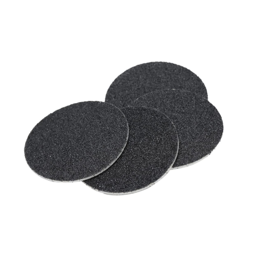 60 Pieces Replacement Sandpaper Discs for Electric Foot Files, 80-240 Grit, Compatible with Callus Remover Tools