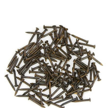 Antique Brass Copper Mini Nails Set of 10/20/50/100, Diameter 1.2-2.8mm, Length 8-50mm, Perfect for Crafting and DIY