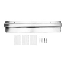 Porte-billets coulissant en acier inoxydable, 30 cm de long, pour restaurants, cafés, pubs et bars