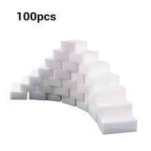 Lot de 100 éponges magiques multifonctions en mousse de mélamine - OEIN