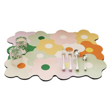 Tapis d'égouttage pour comptoir de cuisine, rafraîchissant, sucré, élégant, résistant à la chaleur,