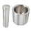 Mortier pilon, conception à double structure, texture brillante, pratique, silencieux, nettoyable, b 2