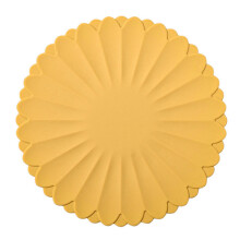18 cm jaune, simple et durable, tapis isolant, set de table, platine et gel de silice, sans odeur, v