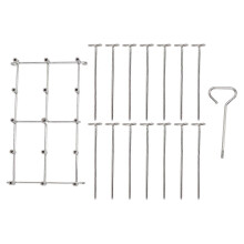 Support Ă brochettes vertical pour friteuse Ninja DZ201 Foodi (8 pintes)