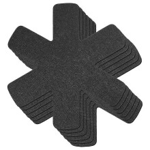 Lot de 6 tapis de protection empilables pour casseroles, dessous de plat, ustensiles de cuisine