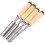Lot de 4 gouges pour sculpture sur bois, artiste, charpentier, travail du bois, ciseau 1